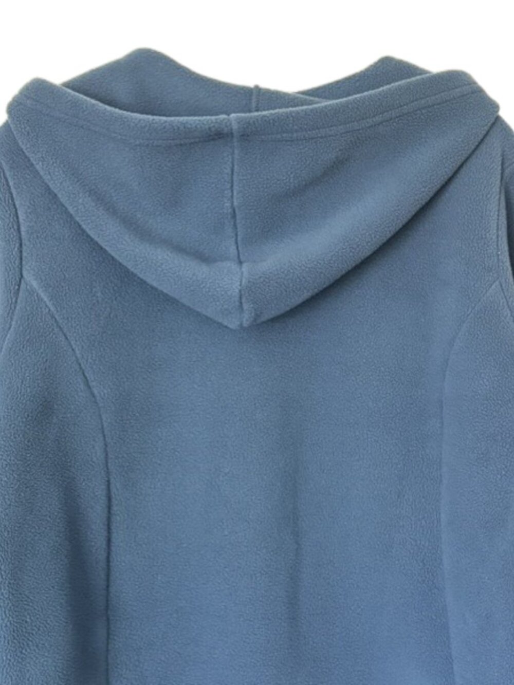 L.L. Bean Vintage Full Zip Hooded Fleece Jacket - Medium Blue - L - Picture 4 of 7